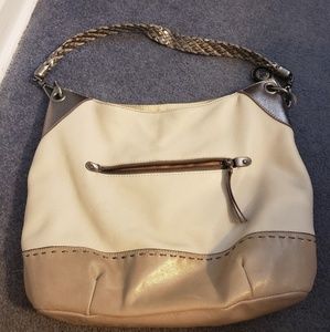 The SAK genuine leather satchel